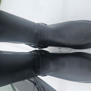 Black Leather Boots